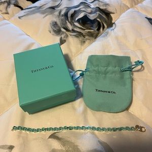 Tiffany and Co. RETIRED enamel bracelet
